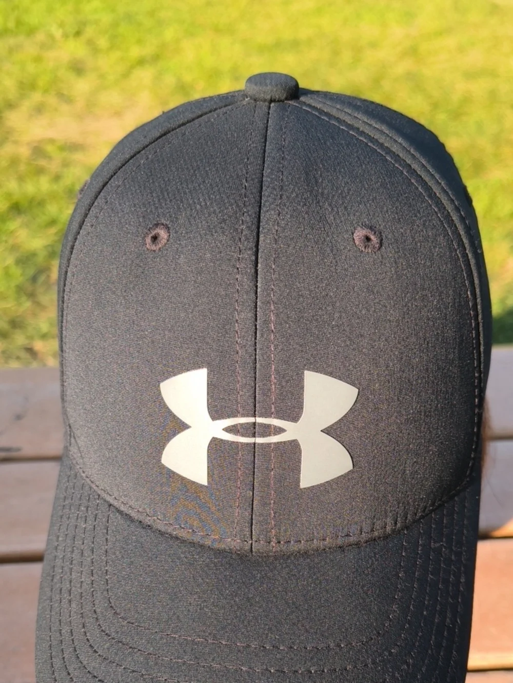 Under Armour Printed Logo Fitted Youth Hat Cap S-M